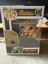 Toxic Avenger Funko Pop ! Signed by Luisa Guerreiro - ultra rare ! WS
