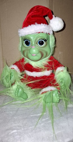 Christmas grinch baby - baby, stuffed
