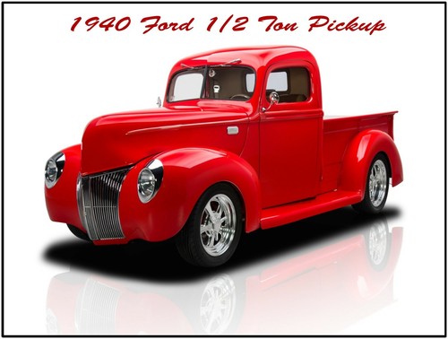 1940 ford pickup truck hot - pickup,