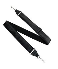 2" Adjustable Black Leather