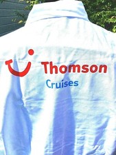 REDUCED! 100% Heavy Cotton Thomson Cruises Overalls Painter Decorator 49" Chest