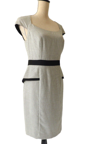 Review peplum dress nwt rrp - dress,