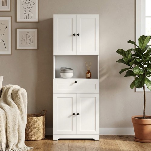 Kitchen pantry cupboard - kitchen, tall