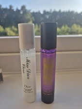 2x Travel Size Bottle Perfume -  Cafe Rose & Miss Dior Cherie