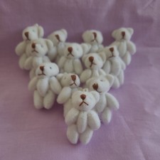 Felt miniature white - x,