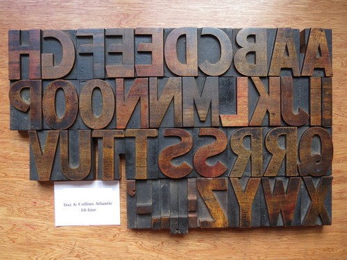 Letterpress type day - --,