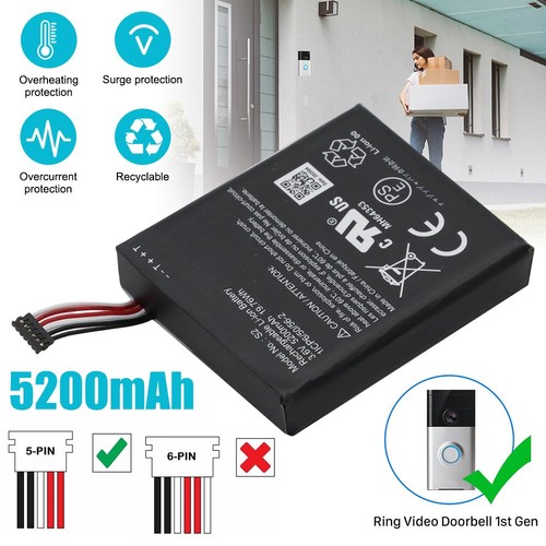 Replacement pin battery - replacement, 6-pin