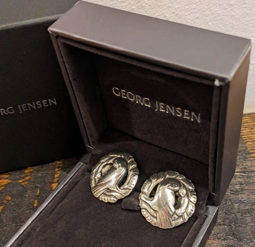 Georg jensen earrings bird - earrings,