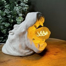 Roaring Hippo Shaped Table