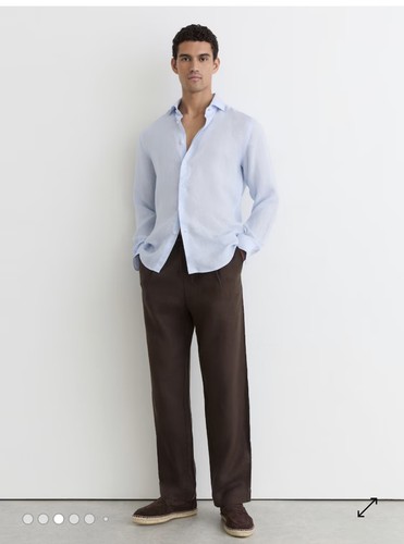 Reiss men linen dress - men’s,