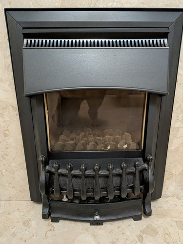 Gas fire - gas,
