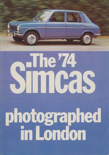 Simca range 1000 1100 - range, 1301