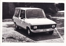 RELIANT FOX L.H.D. FRONT SIDE VIEW, PHOTOGRAPH.