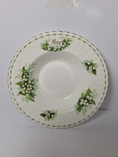 Royal Albert Flowers Of The Month Lily Of The Valley May Pasta Bowl 9 Inch 
