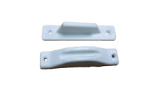 GENUINE HYMER & ERIBA MOTORHOME & CARAVAN MALE & FEMALE DOOR RETAINERS WHITE