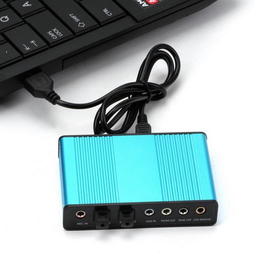External usb audio card 1ch - external,