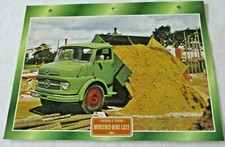 Trucks Maxi Card FlatBeds & Tippers - 1964 Mercedes-Benz L322