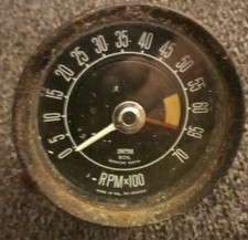 Smiths 8 Cylinder 100mm Rev Counter / Tachometer & Brackets - Triumph Stag V8