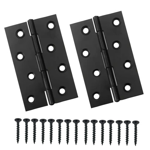 Pair large 100mm black - of, 4"/100mm