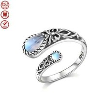 925 Sterling Silver Moonstone