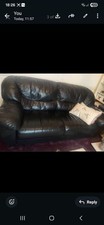 Set three seater leather - of,