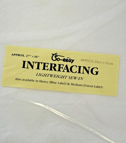 Light weight interfacing sew - interfacing,