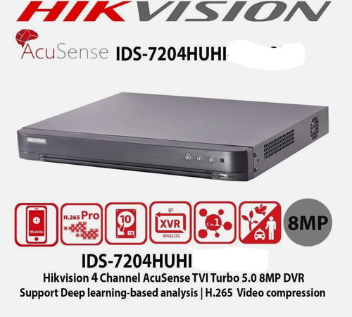 Hikvision 8mp dvr - hikvision, hd