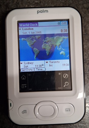 Two retro palm - with, 1