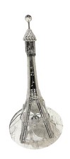 Stunning Large Eiffel Tower Floor Table Lamp 90cm Colour Changing Silver Decor