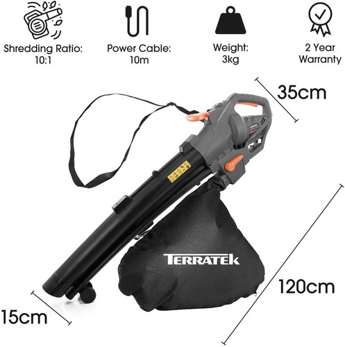 Terratek 3000w leaf blower - leaf,