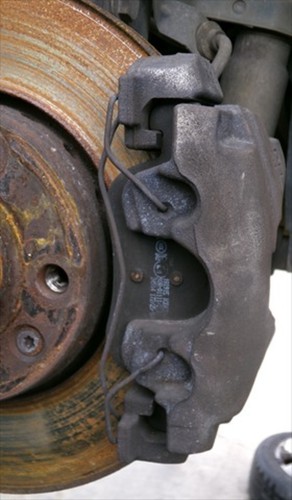 161n right front brake caliper - 161n,