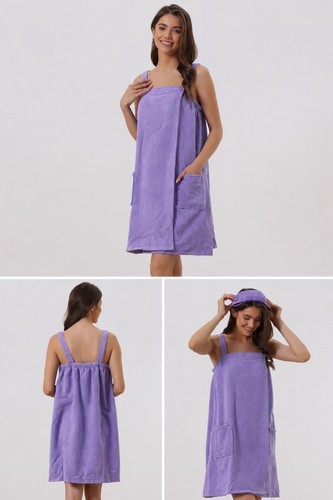 Cheibear womens towel dress - cheibear,