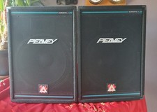 Pair of Peavey PA Speakers Eurosys 3, 150w RMS, 8 ohm, clean sound, collect only