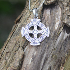Celtic Cross Pendant in 925 Sterling Silver