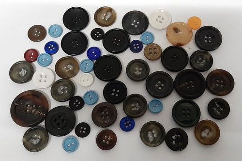 Vintage military buttons - vintage,