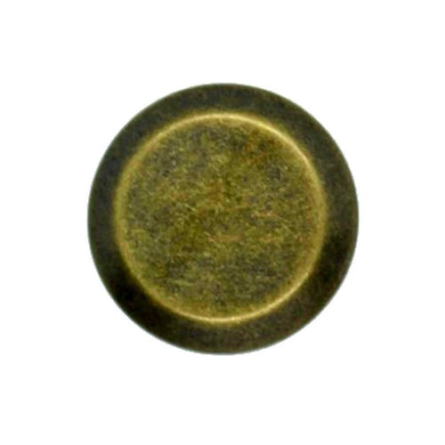 Bevelled edge metal shank - edge,