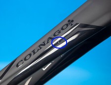 Colnago C59 Fork 700C Carbon 1-1/8" Glossy-Matte Stem With 32.5Cm Defect