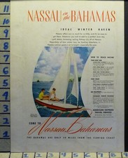 1941 NASSAU BAHAMAS VACATION