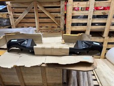 Rear Bumper Black With Brackets For Isuzu D-Max Pickup TFS87 1.9TD 20ON(DAMAGED)