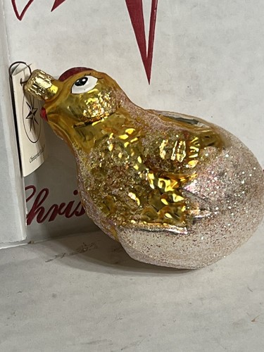 Radko hatching chick ornament - radko,