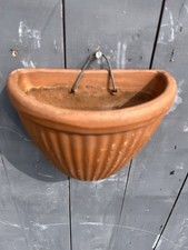 Vintage  Terracotta Wall Mounted Planter 
