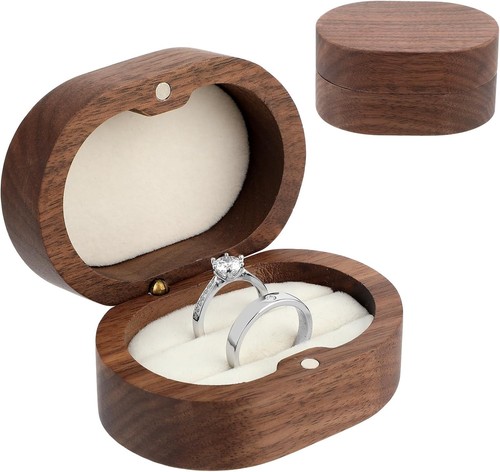 Yolev wooden double ring - yolev, box