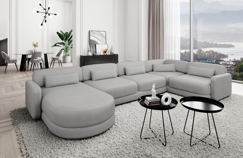 Sofa leather living area