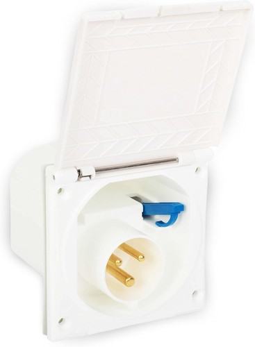 White 240v mains - 240v,