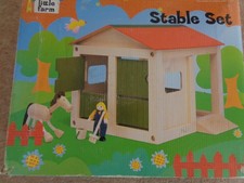 ELC My Little Farm Stable Set with Figure & Horse never put together