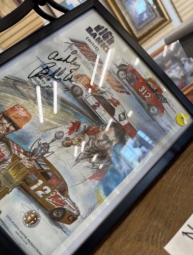 Bobby allison signed nascar - signed,