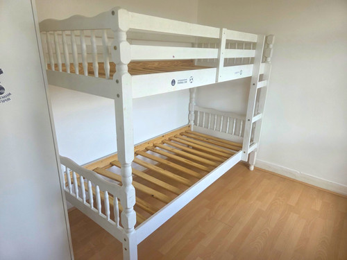 White wooden children - white,