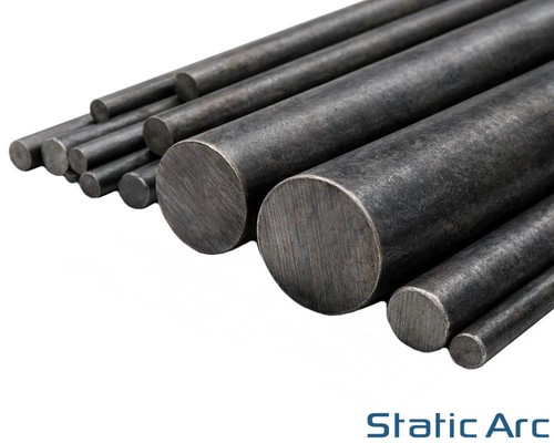 Mild steel round bar - round, solid