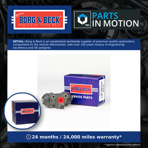 Wheel cylinder rear bbw1378 - wheel,