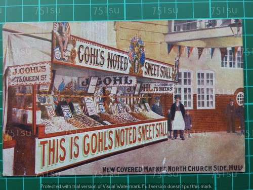 Advertising postcard gohl - advertising,